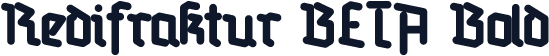 Redifraktur BETA Bold