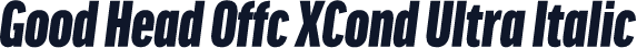 Good Head Offc XCond Ultra Italic