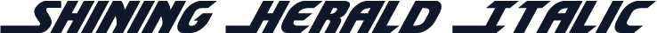Shining Herald Italic