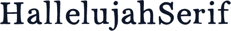 HallelujahSerif