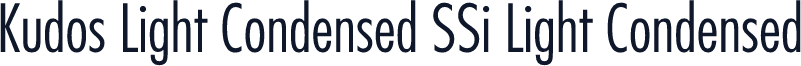 Kudos Light Condensed SSi Light Condensed