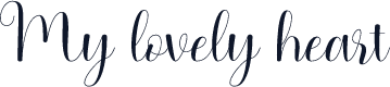 My lovely heart