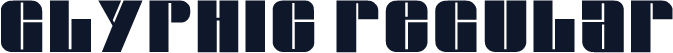Glyphic Regular
