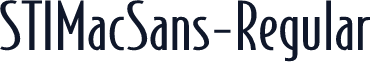 STIMacSans-Regular