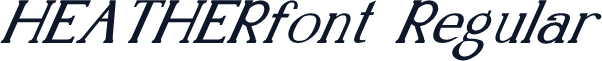 HEATHERfont Regular