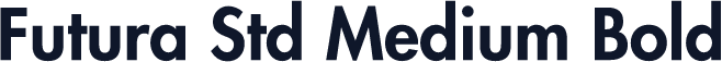 Futura Std Medium Bold