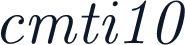 cmti10