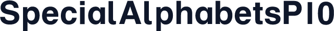 SpecialAlphabetsP10