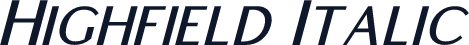 Highfield Italic