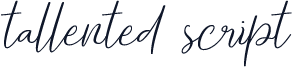 tallented script