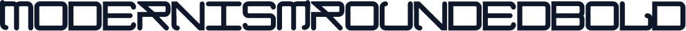 ModernismRoundedBold