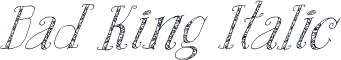 Bad King Italic