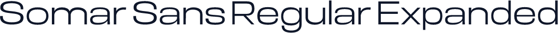 Somar Sans Regular Expanded