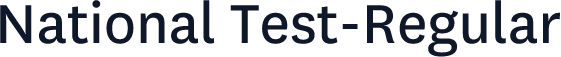 National Test-Regular