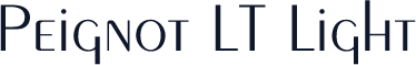 Peignot LT Light