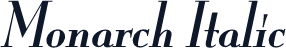 Monarch Italic
