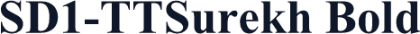 SD1-TTSurekh Bold