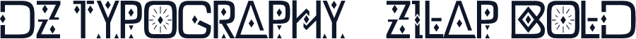 DZ Typography - Zilap Bold