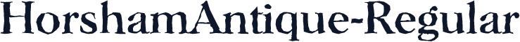 HorshamAntique-Regular