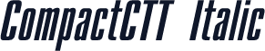 CompactCTT Italic