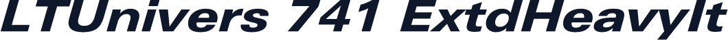 LTUnivers 741 ExtdHeavyIt