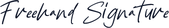 Freehand Signature