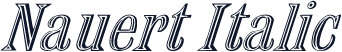 Nauert Italic