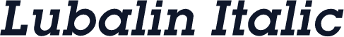 Lubalin Italic