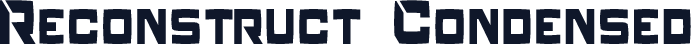 Reconstruct Condensed