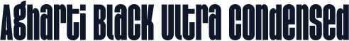 Agharti Black Ultra Condensed