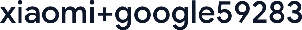 xiaomi+google59283