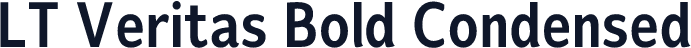 LT Veritas Bold Condensed