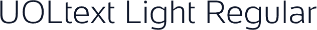 UOLtext Light Regular