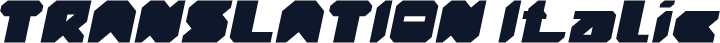 TRANSLATION Italic
