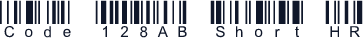 Code 128AB Short HR