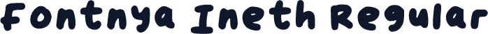 Fontnya Ineth Regular