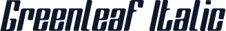 Greenleaf Italic