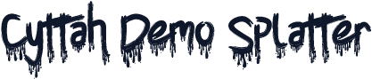 Cyttah Demo Splatter