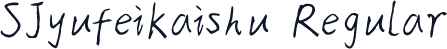 SJyufeikaishu Regular