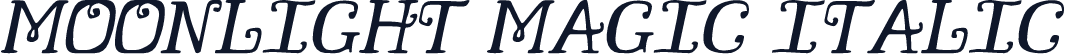 Moonlight Magic Italic
