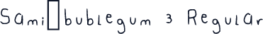 Sami_bublegum 3 Regular