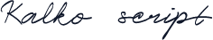 Kalko_script