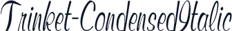 Trinket-CondensedItalic