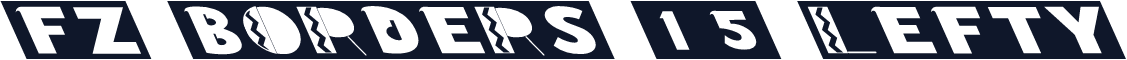 FZ BORDERS 15 LEFTY