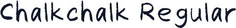 Chalkchalk Regular