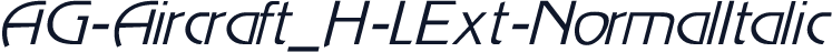 AG-Aircraft_H-LExt-NormalItalic
