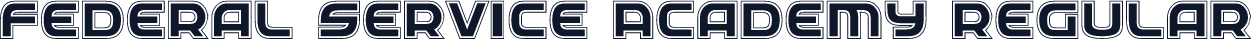 Federal Service Academy Regular