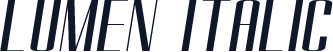 Lumen Italic