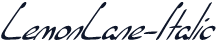 LemonLane-Italic