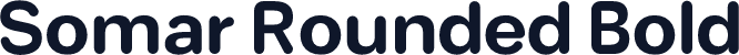 Somar Rounded Bold